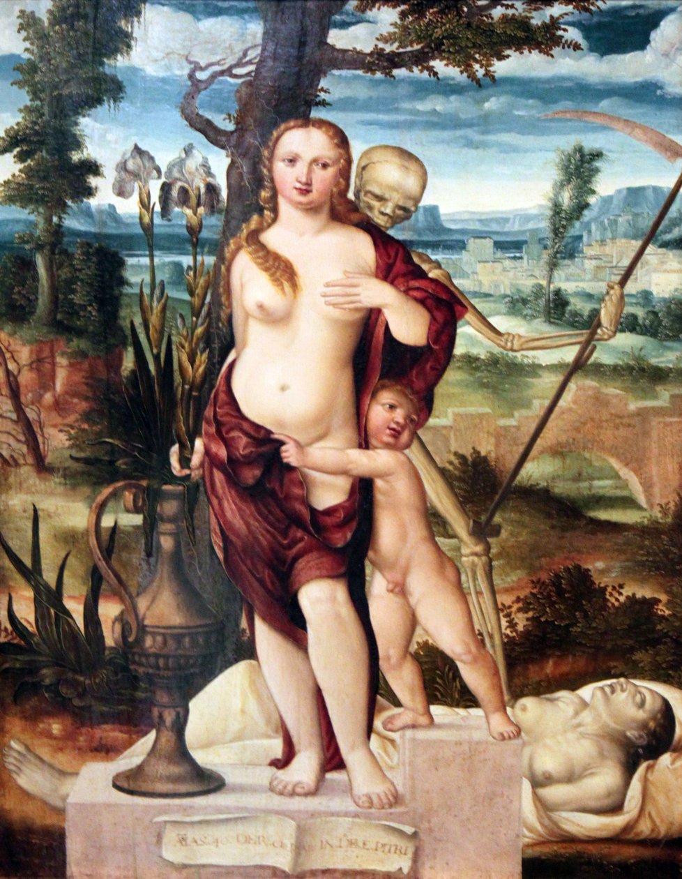 Latin: Vanitas Forfængelighed af Barthel Beham