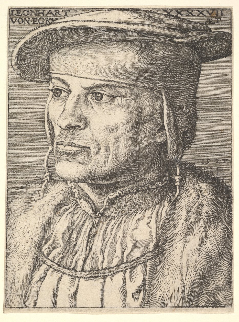 Leonard af Eckh, 1527. af Barthel Beham