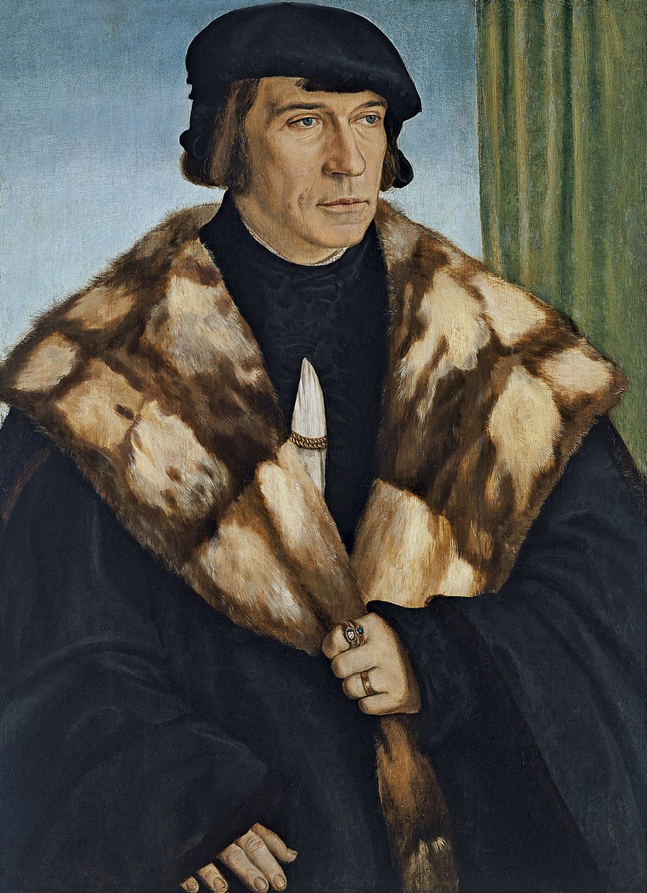 Portræt af Ruprecht Stüpf af Barthel Beham