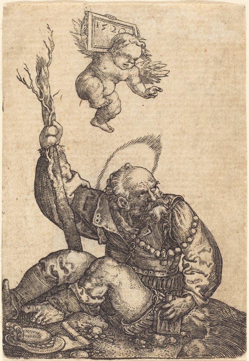Sankt Christopher af Barthel Beham
