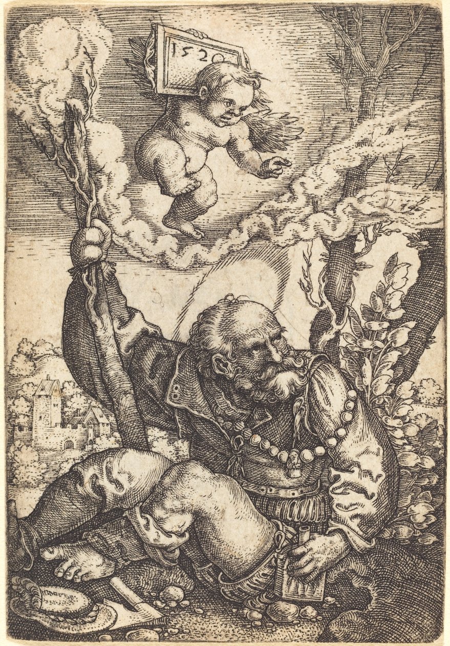 Sankt Christopher af Barthel Beham