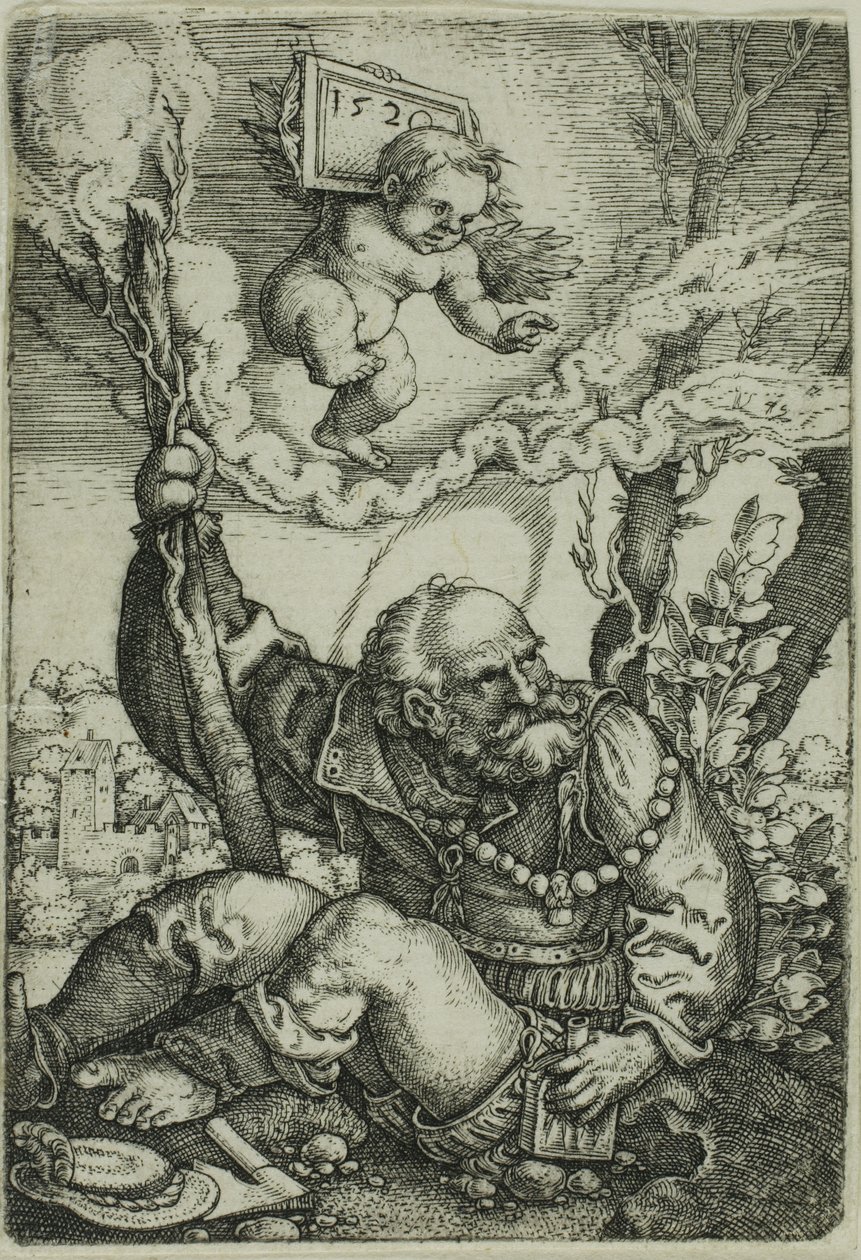 Sankt Christopher af Barthel Beham