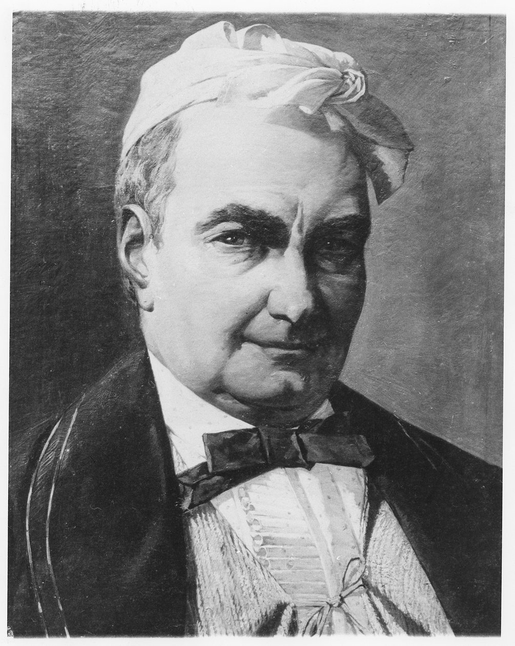 Portræt af Charles Augustin Sainte-Beuve af Barthelemy Eugene Demarquay