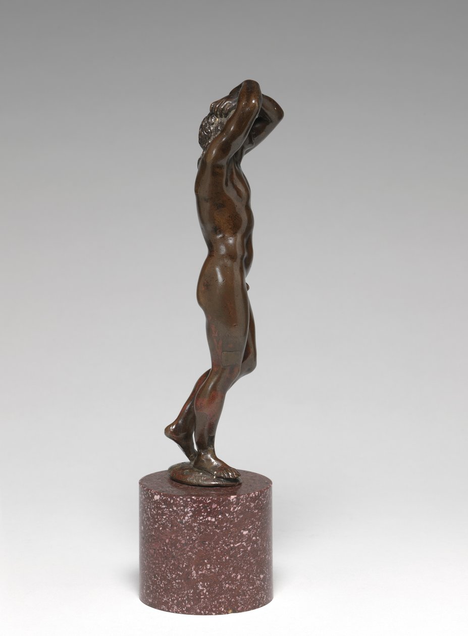 Stående ungdom, kendt som Narcissus, ca. 1650 (kobber og bronze) af Barthelemy Prieur