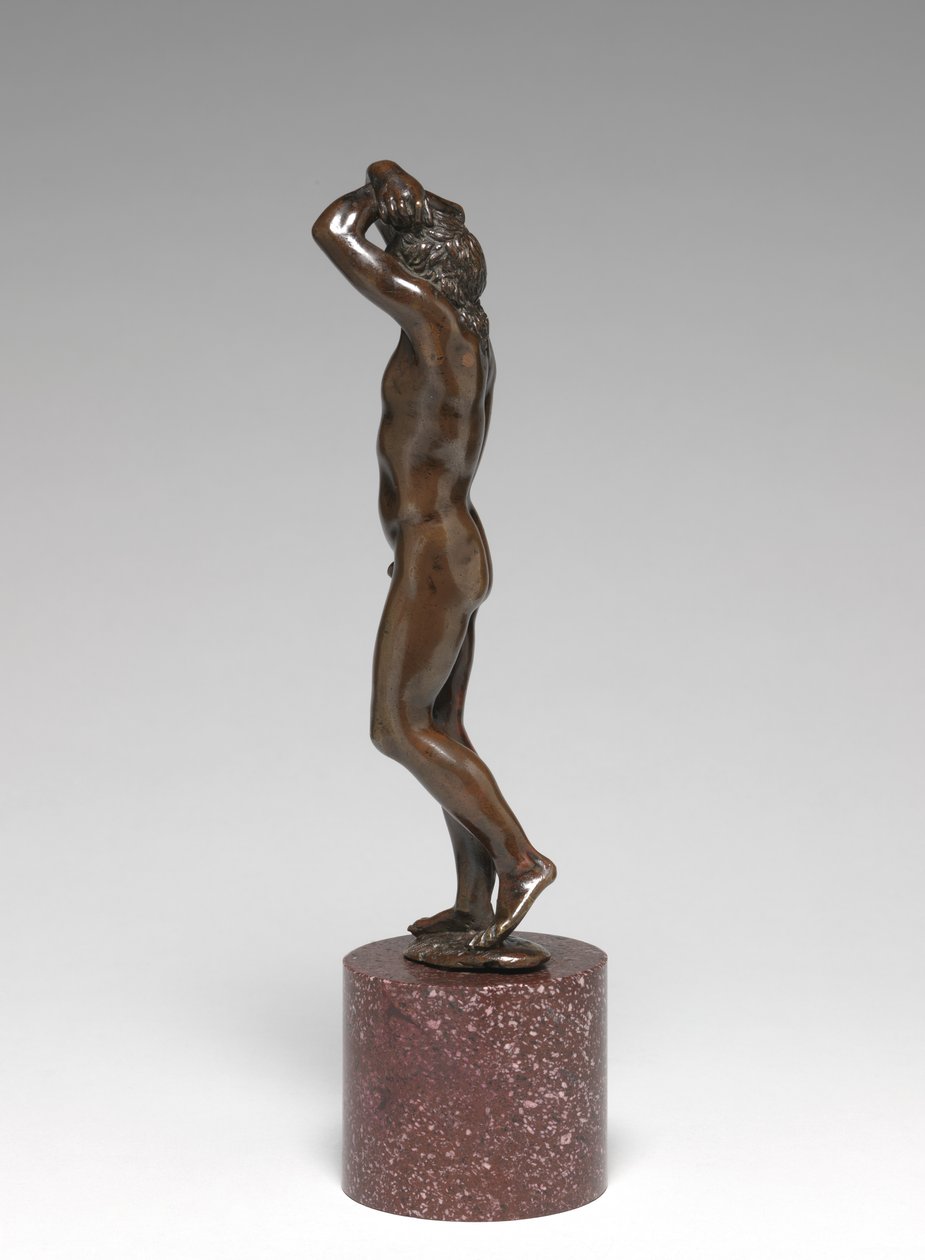 Stående ungdom, kendt som Narcissus, ca. 1650 (kobber og bronze) af Barthelemy Prieur