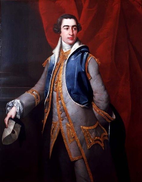 Portræt af Thomas Havers (olie på lærred) af Barthelemy (attr. to) Du Pan