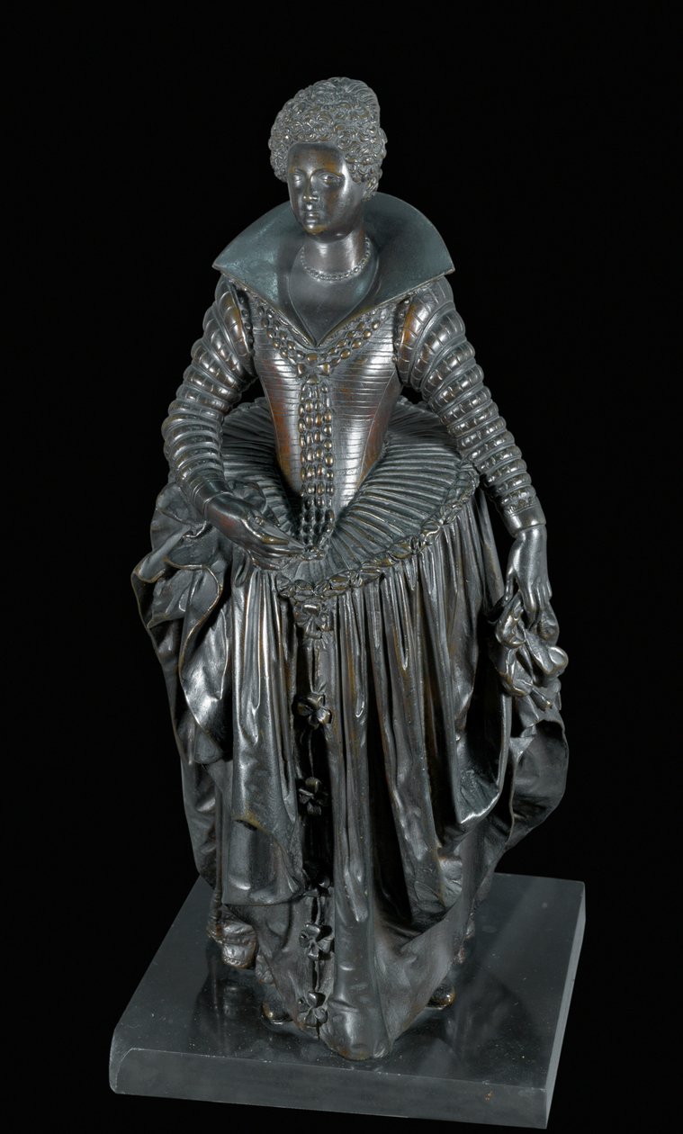 Marie de Medici. Bronze ... af Barthelemy Prieur
