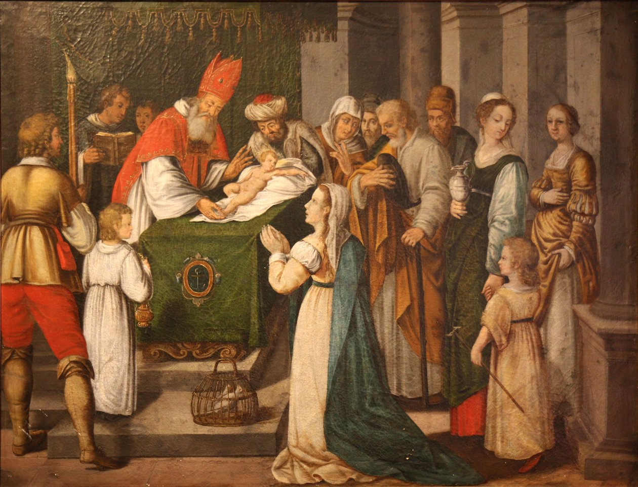 Præsentation af Jesus i templet af Barthélemy Parrocel