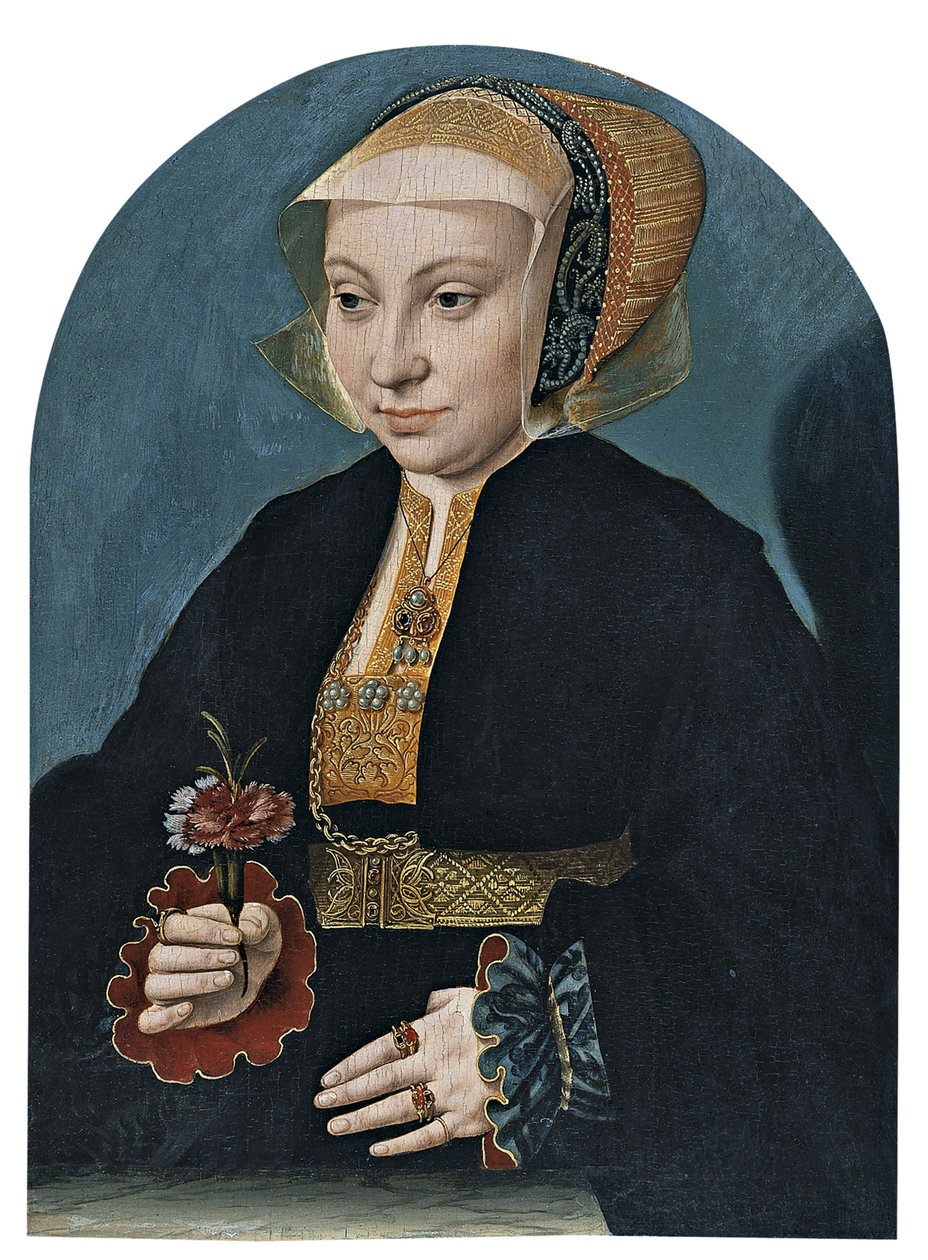 Portræt af en Dame af Bartholomaeus Bruyn