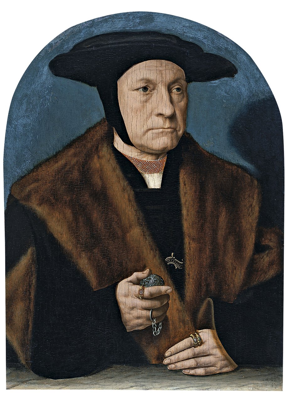 Portræt af en mand fra familien Weinsberg af Bartholomaeus Bruyn