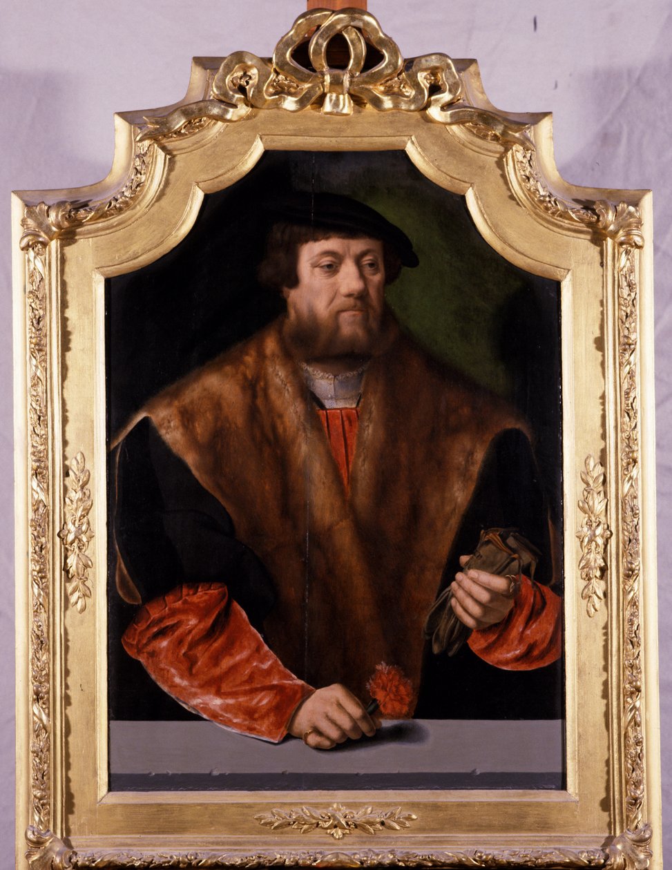 Portræt af en adelsmand, 1544 af Bartholomaeus Bruyn