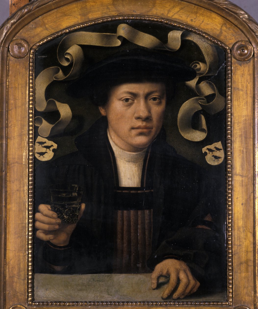 Portræt af en ung mand, 1501-50 af Bartholomaeus Bruyn