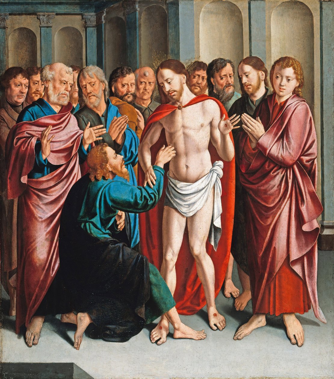 Sankt Thomass vantro af Bartholomaeus Bruyn