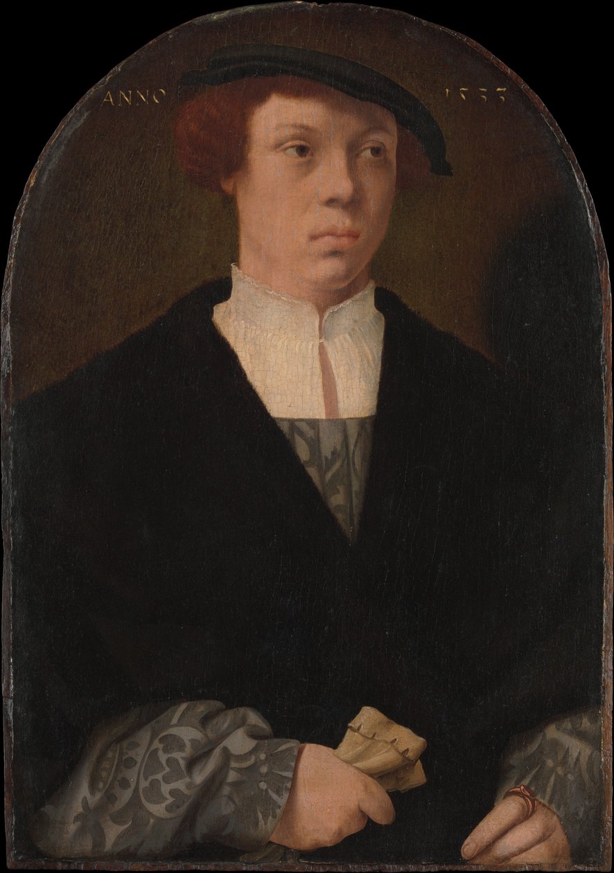 Portræt af en mand, 1533. af Bartholomaeus Bruyn the Elder