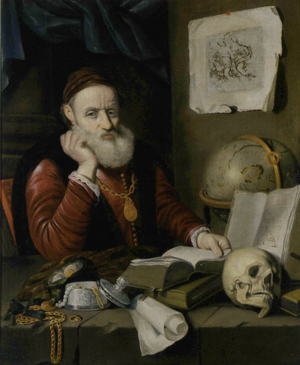 Melankoliens eksil af Bartholomäus Hopfer