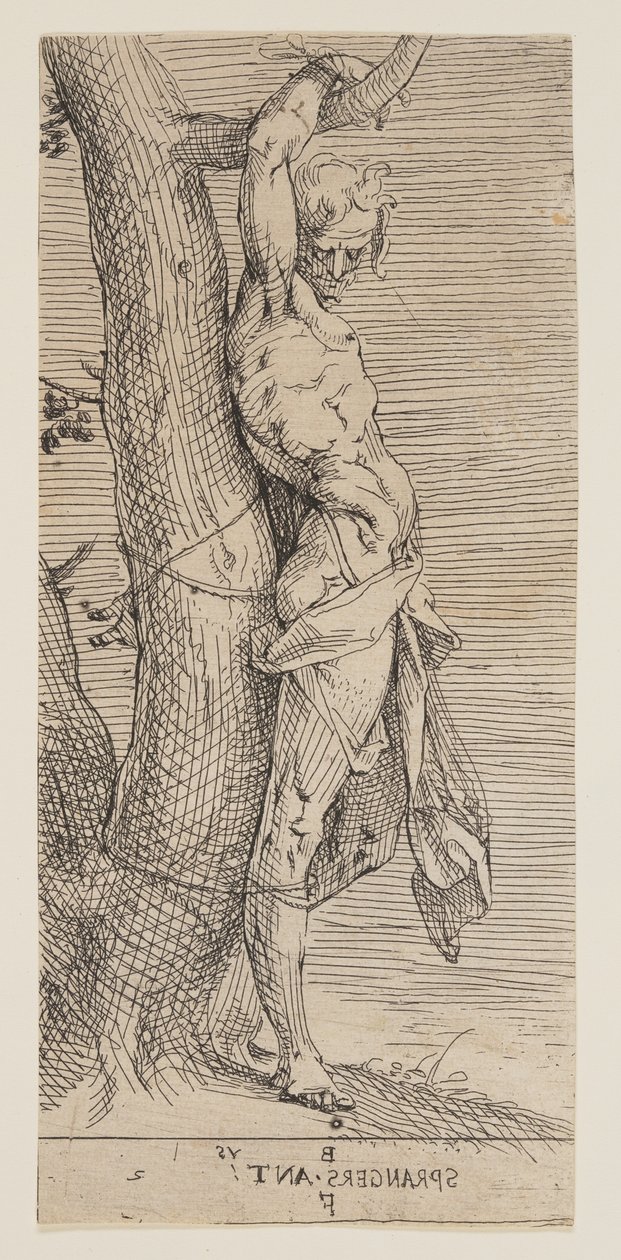 Sankt Sebastian af Bartholomaeus Spranger