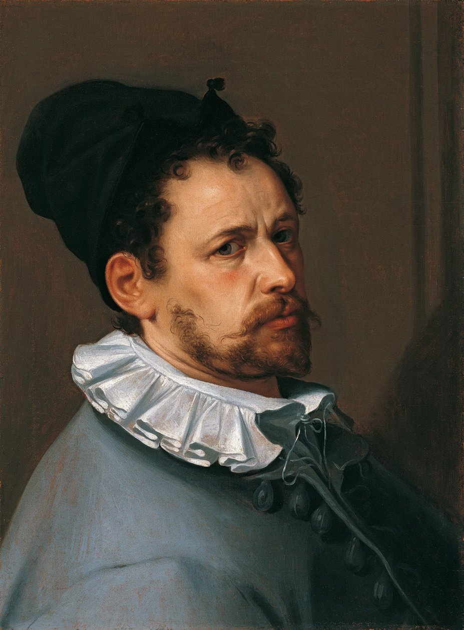 Selvportræt, ca 1585. af Bartholomaeus Spranger