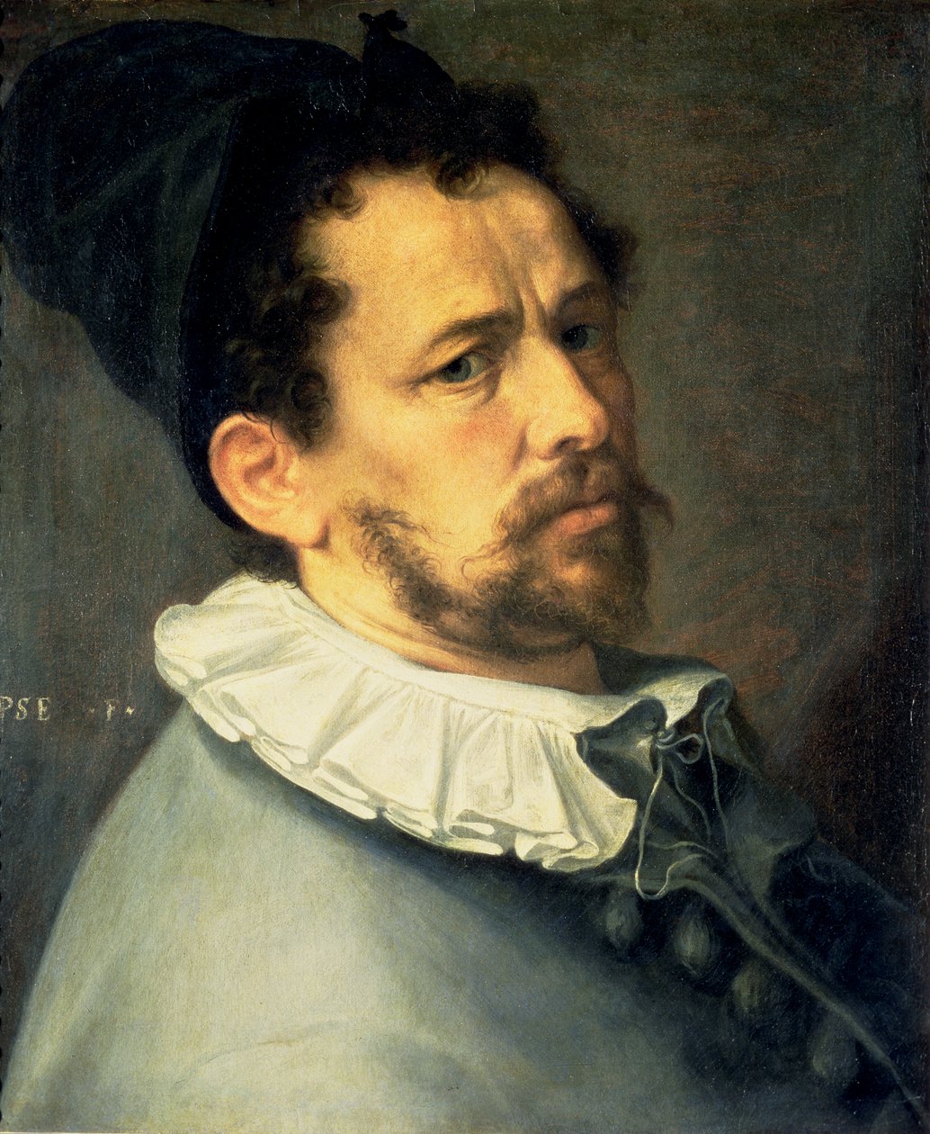 Selvportræt, ca. 1580-85 af Bartholomaeus Spranger
