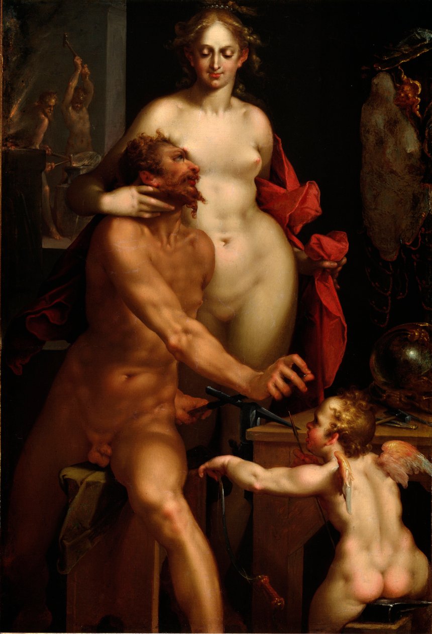 Venus og Vulcan (maleri af Bartholomaeus Spranger