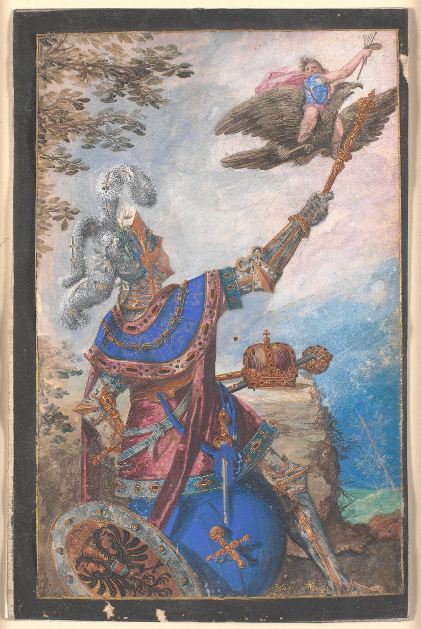 Allegori om maleri under huset Habsburg af Bartholomäus Strobel d.Y.
