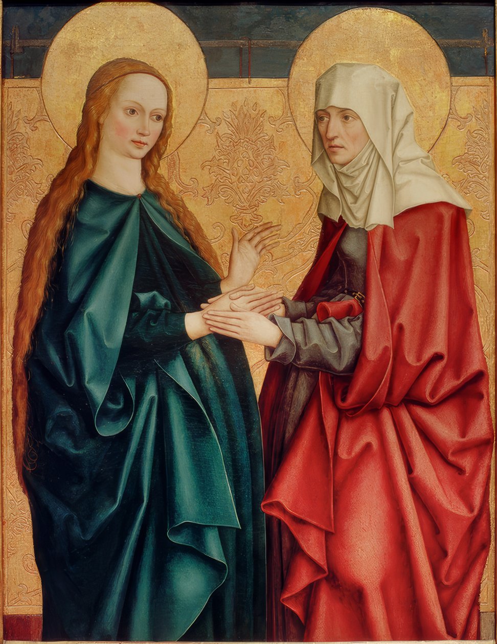 Besøg af Maria af Bartholomäus Zeitblom