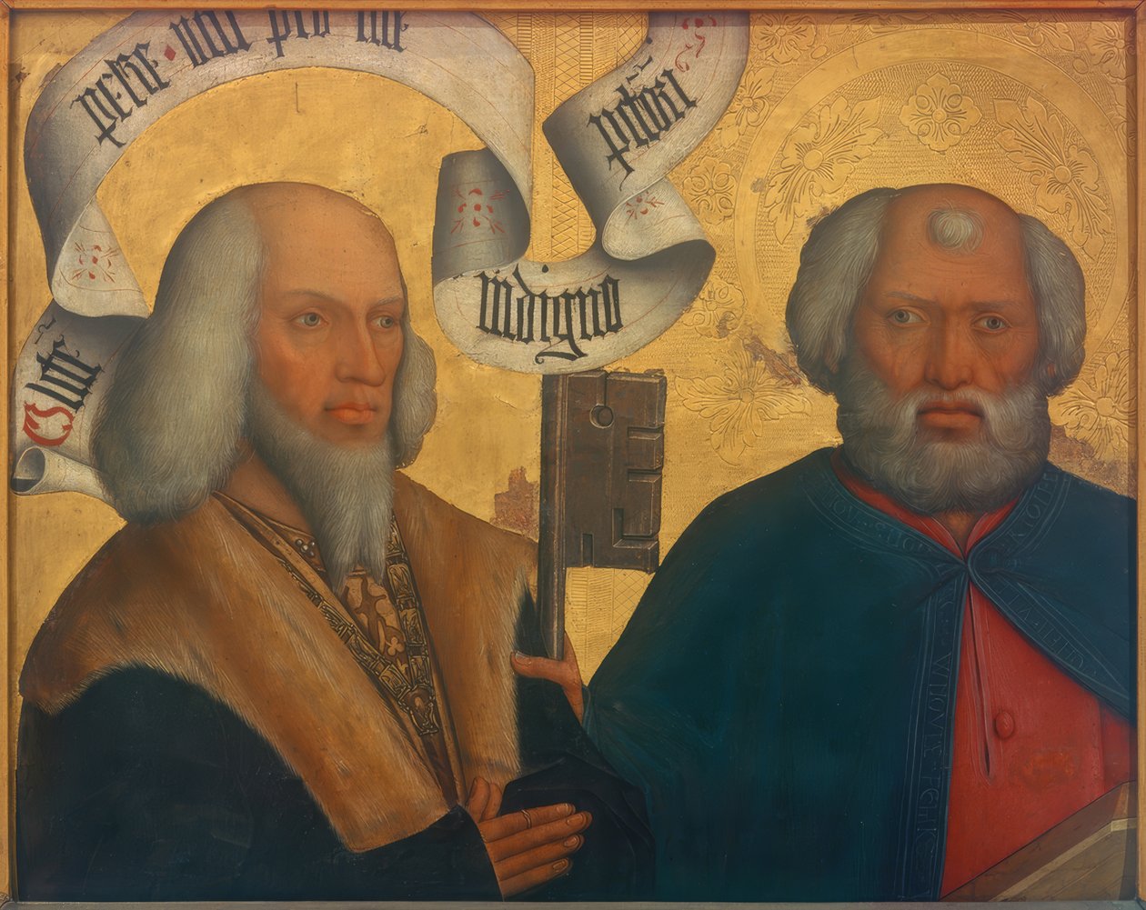 Peter v. Hewen med St. Peter af Bartholomäus Zeitblom