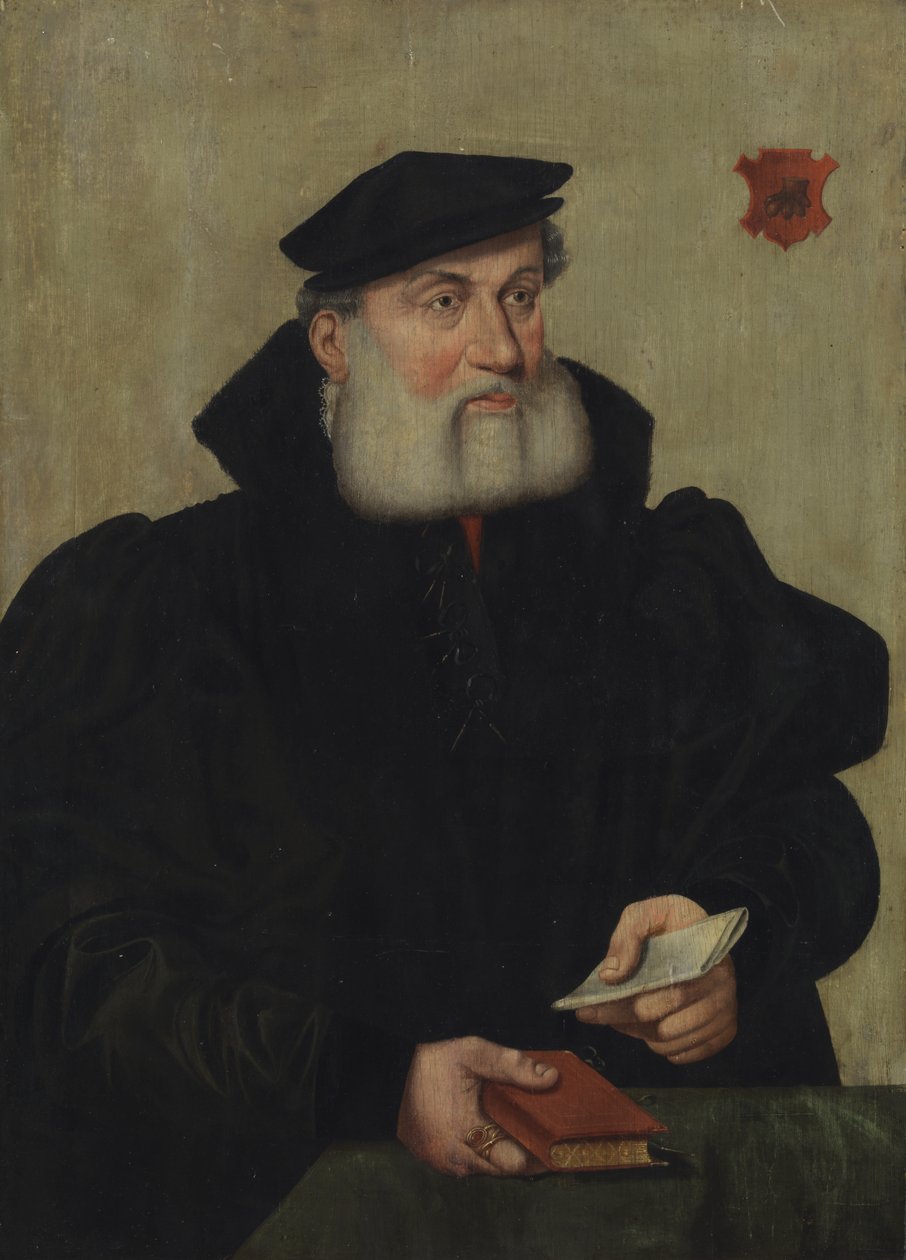 Portræt af Wilhelm Kannengieser, 1550 af Bartholomaus the Elder Bruyn