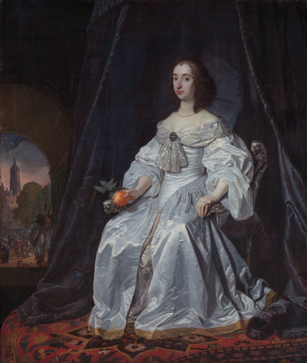 Portræt af prinsesse Royal Mary Stuart (1631–1660) af Bartholomeus van der Helst