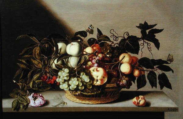 Stilleben af frugt af Bartholomeus Assteyn