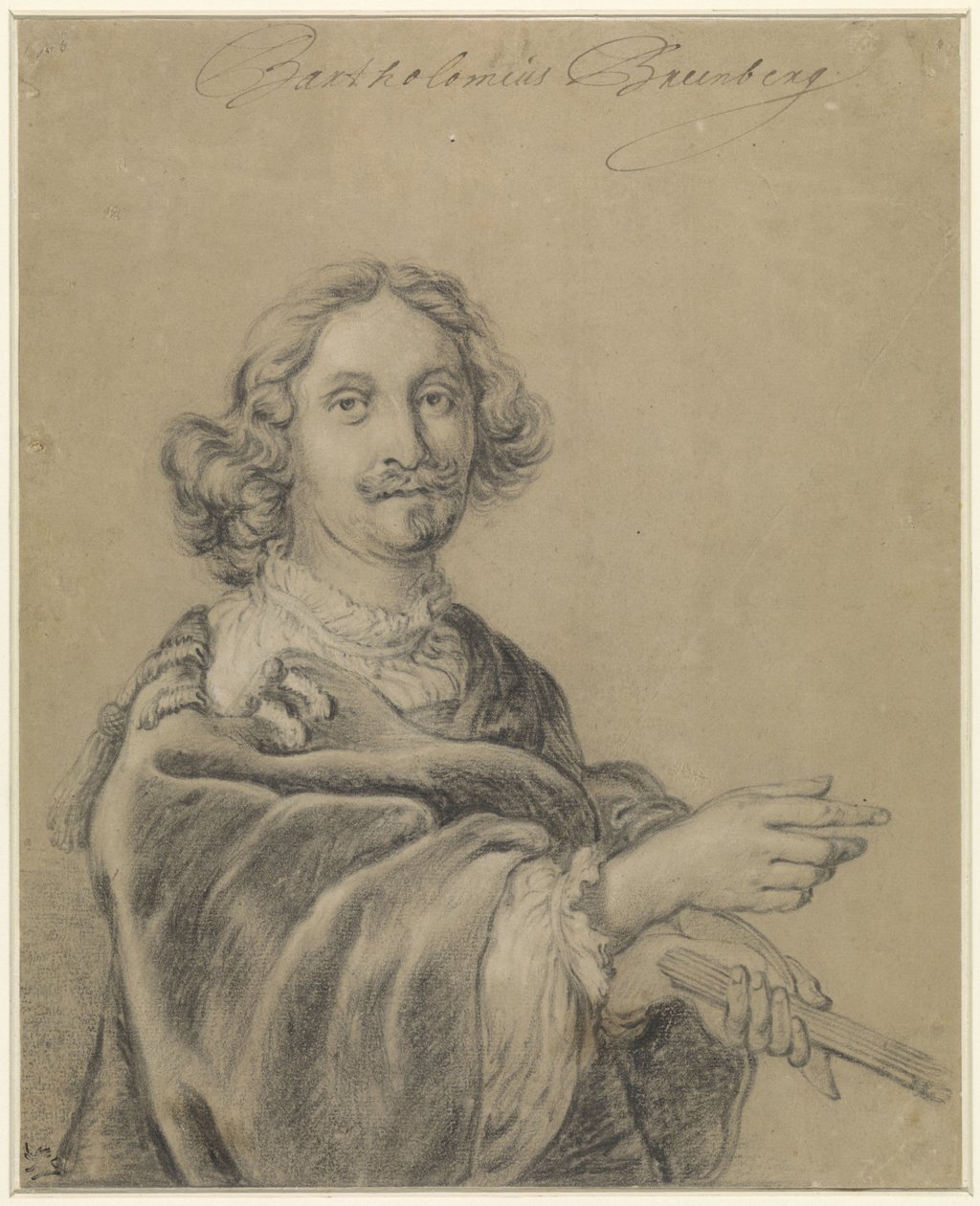 Portræt af Bartholomew Breenbergh af Bartholomeus Breenbergh (possibly)