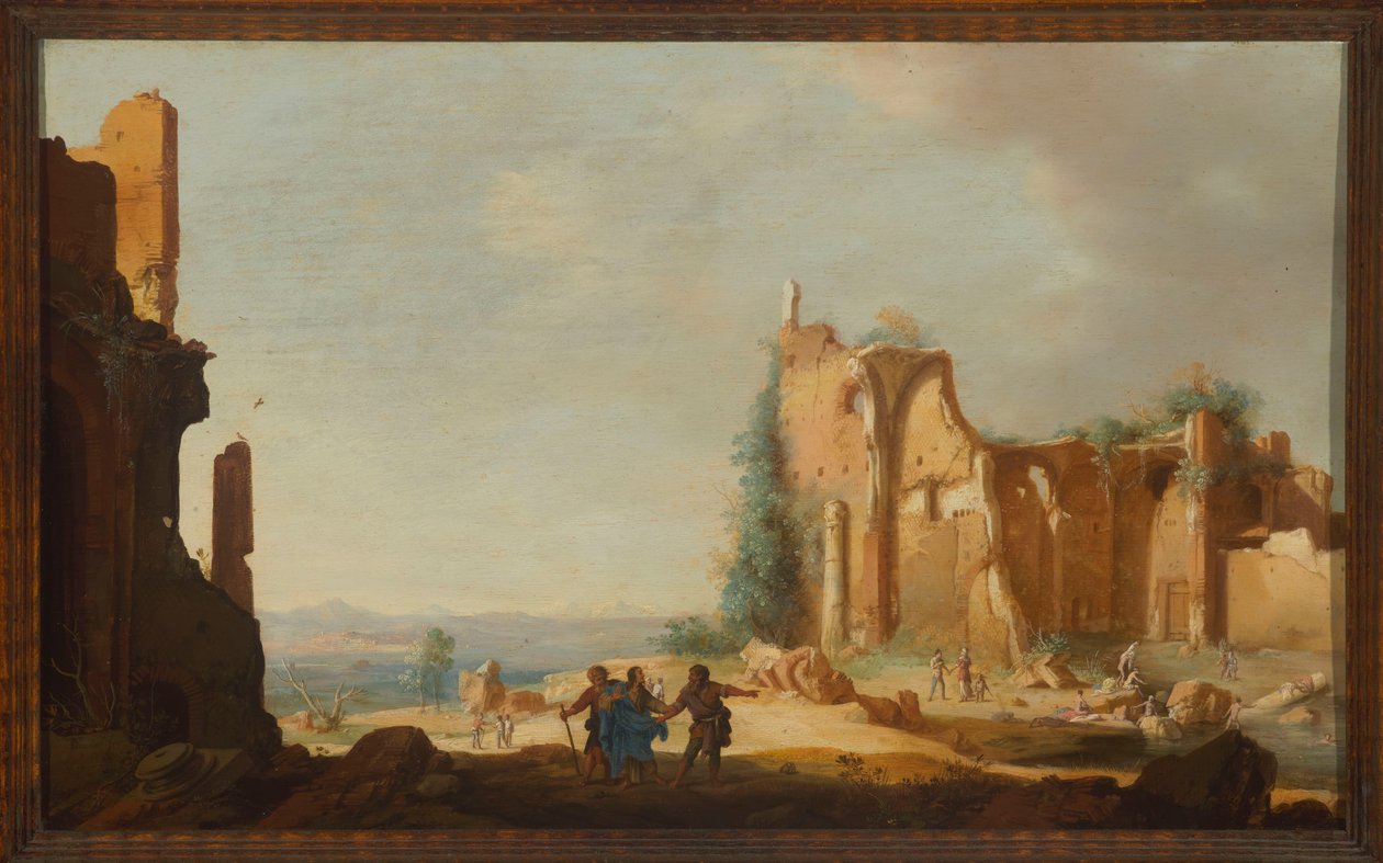 Kristus på vej til Emmaus af Bartholomeus Breenbergh
