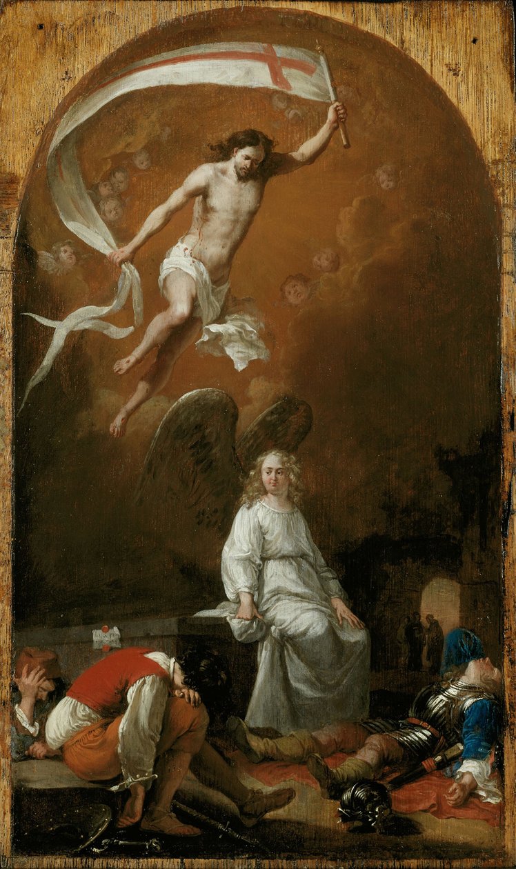 Opstandelsen, ca. 1635 (olie på panel) af Bartholomeus Breenbergh