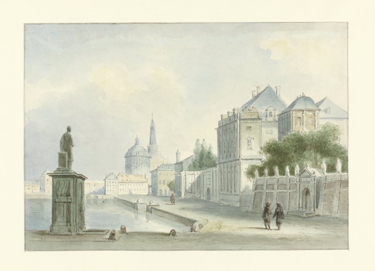 Italiensk bybillede af Bartholomeus Johannes van Hove