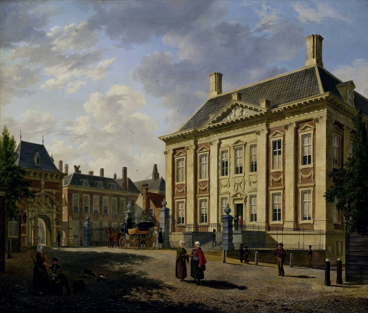 Mauritshuis i Haag af Bartholomeus Johannes van Hove