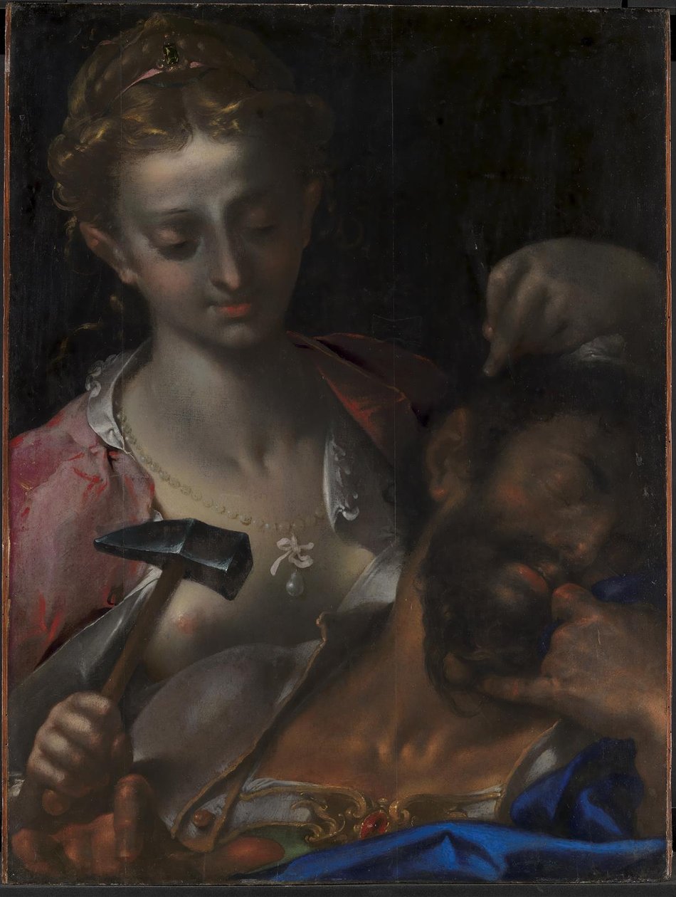 Jael dræber Sisera af Bartholomeus Spranger