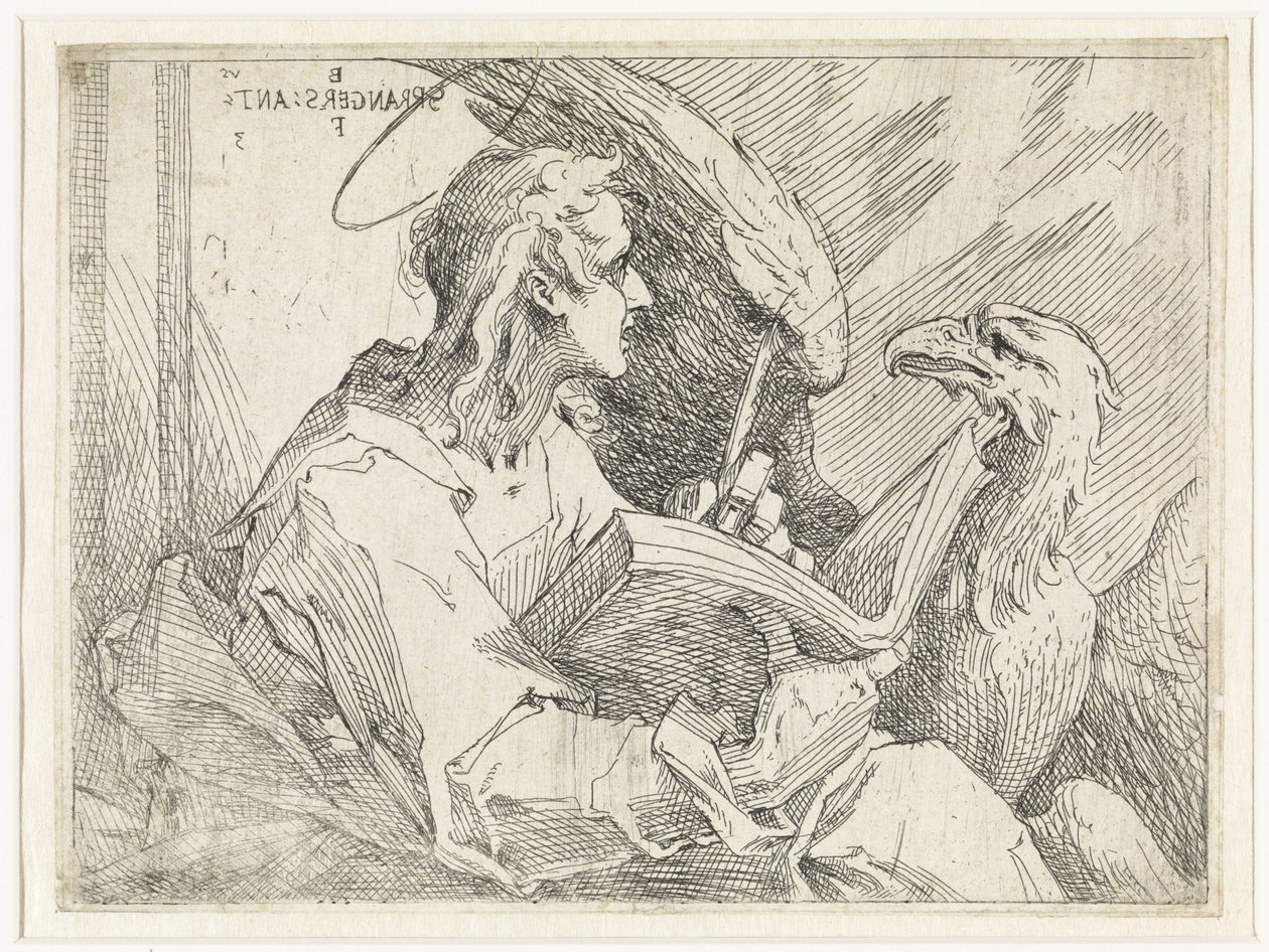 Johannes evangelisten af Bartholomeus Spranger