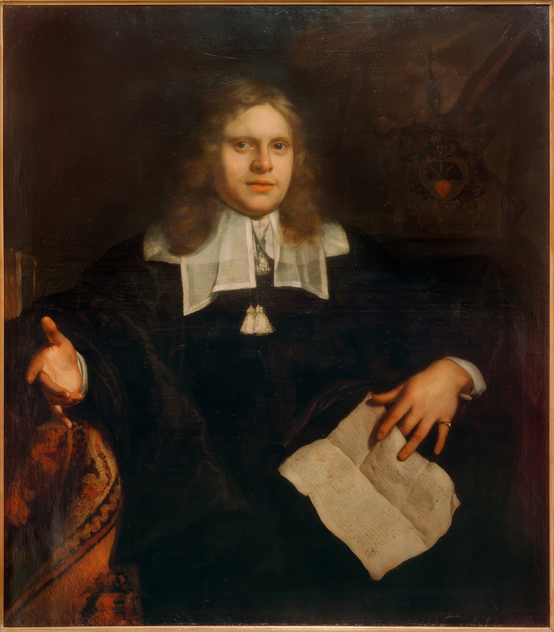 Portræt af notaren Bartholomeus Coornhert af Bartholomeus van der Helst
