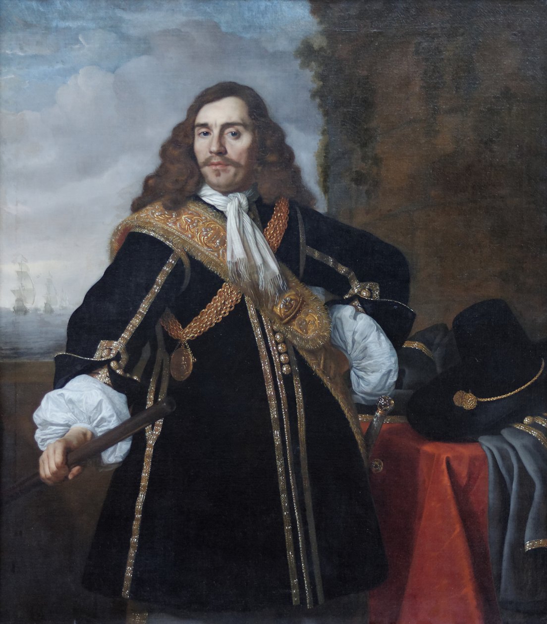 Portræt af Gideon de Wildt af Bartholomeus van der Helst