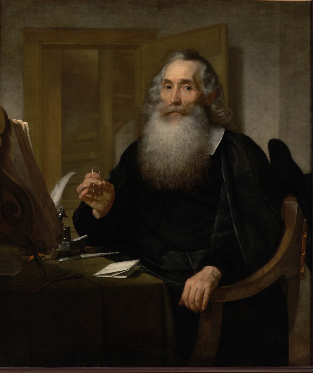 Portræt af Peter Scriverius (1576-1660) af Bartholomeus van der Helst