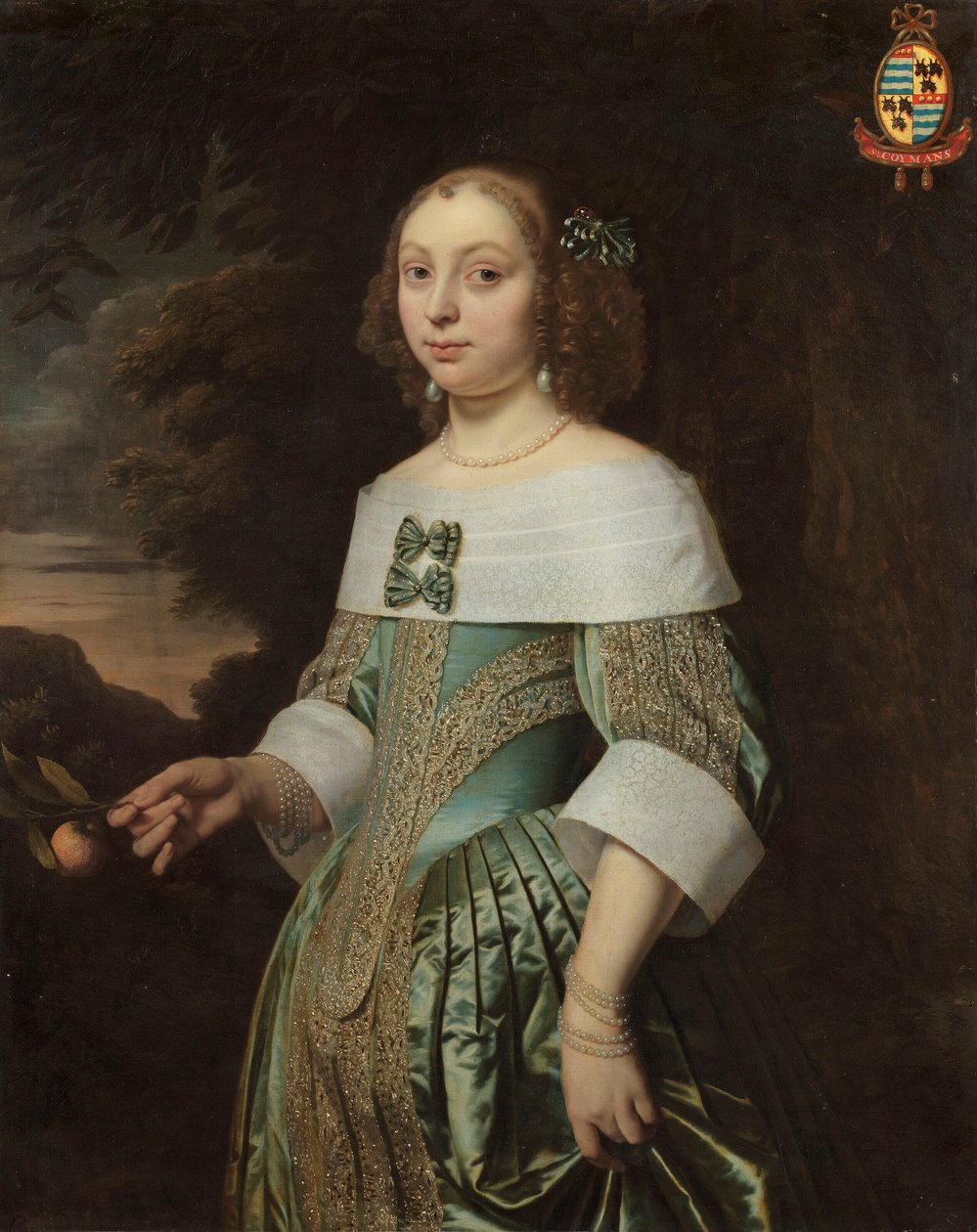 Portræt af Sophia Coymans (1636-1714) af Bartholomeus van der Helst