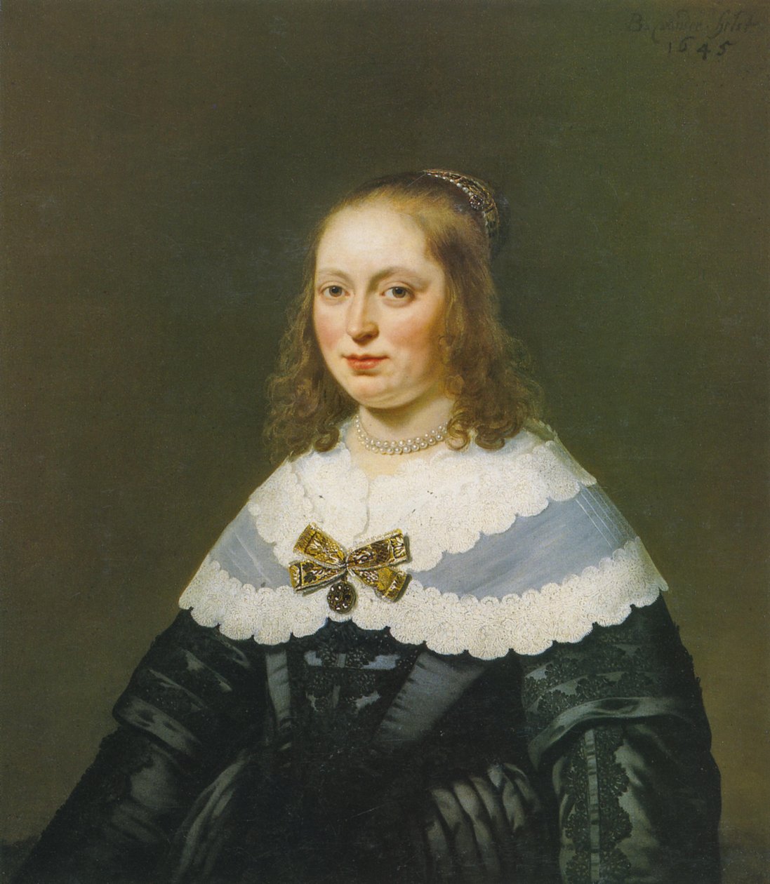 Portræt af Sophia Trip (1615-1679) af Bartholomeus van der Helst