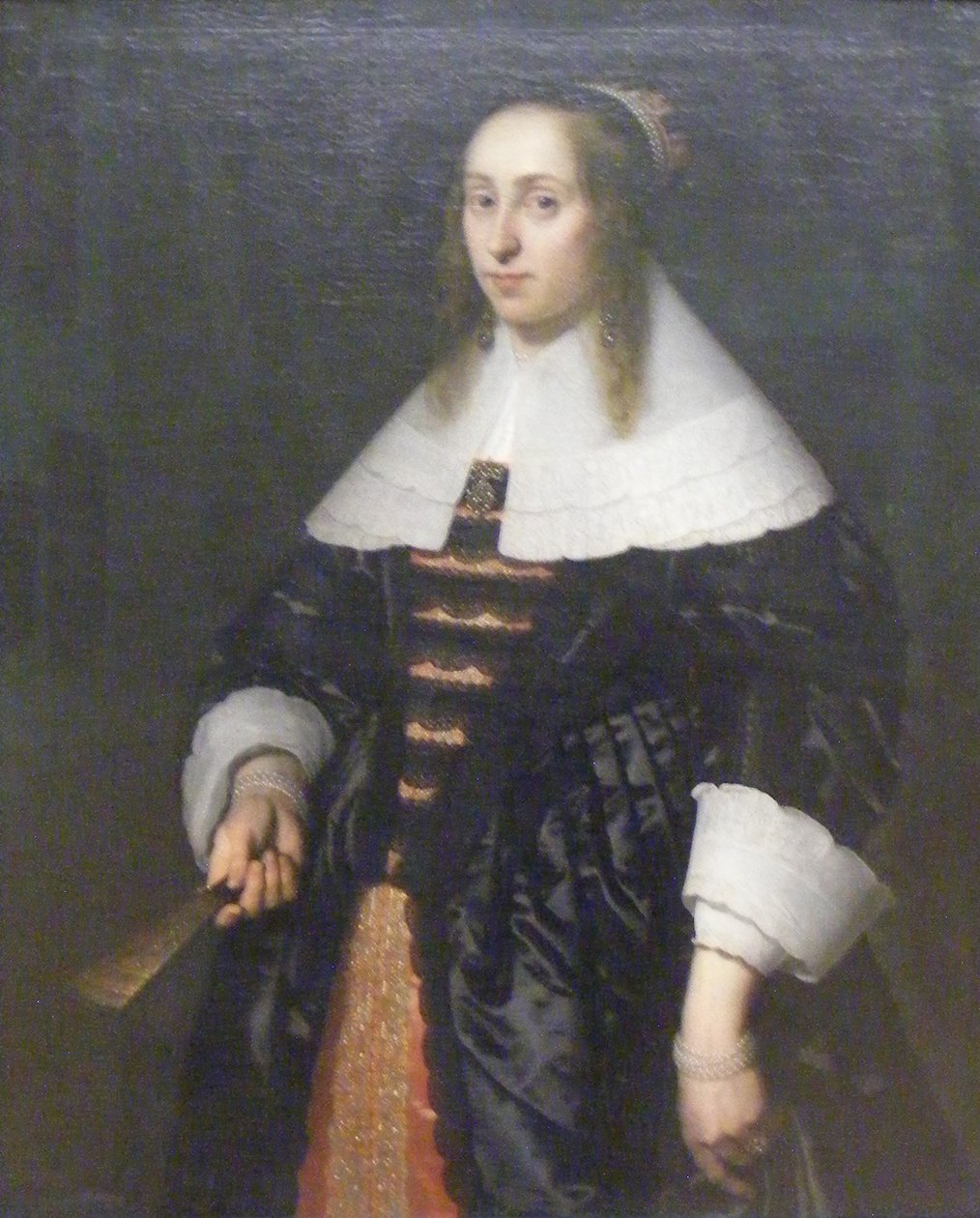 Portræt af en dame af Bartholomeus van der Helst
