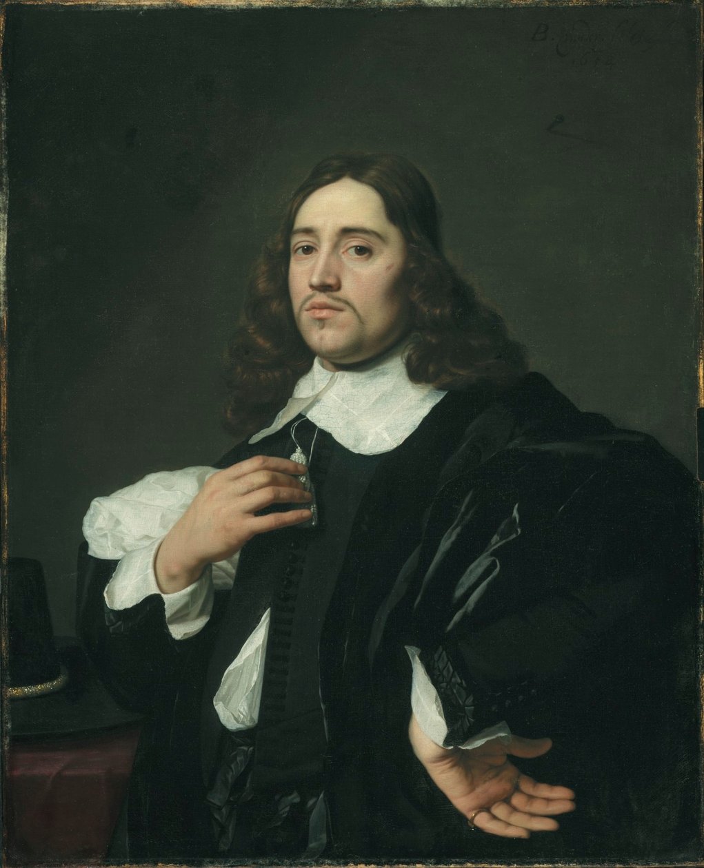 Portræt af en mand af Bartholomeus van der Helst
