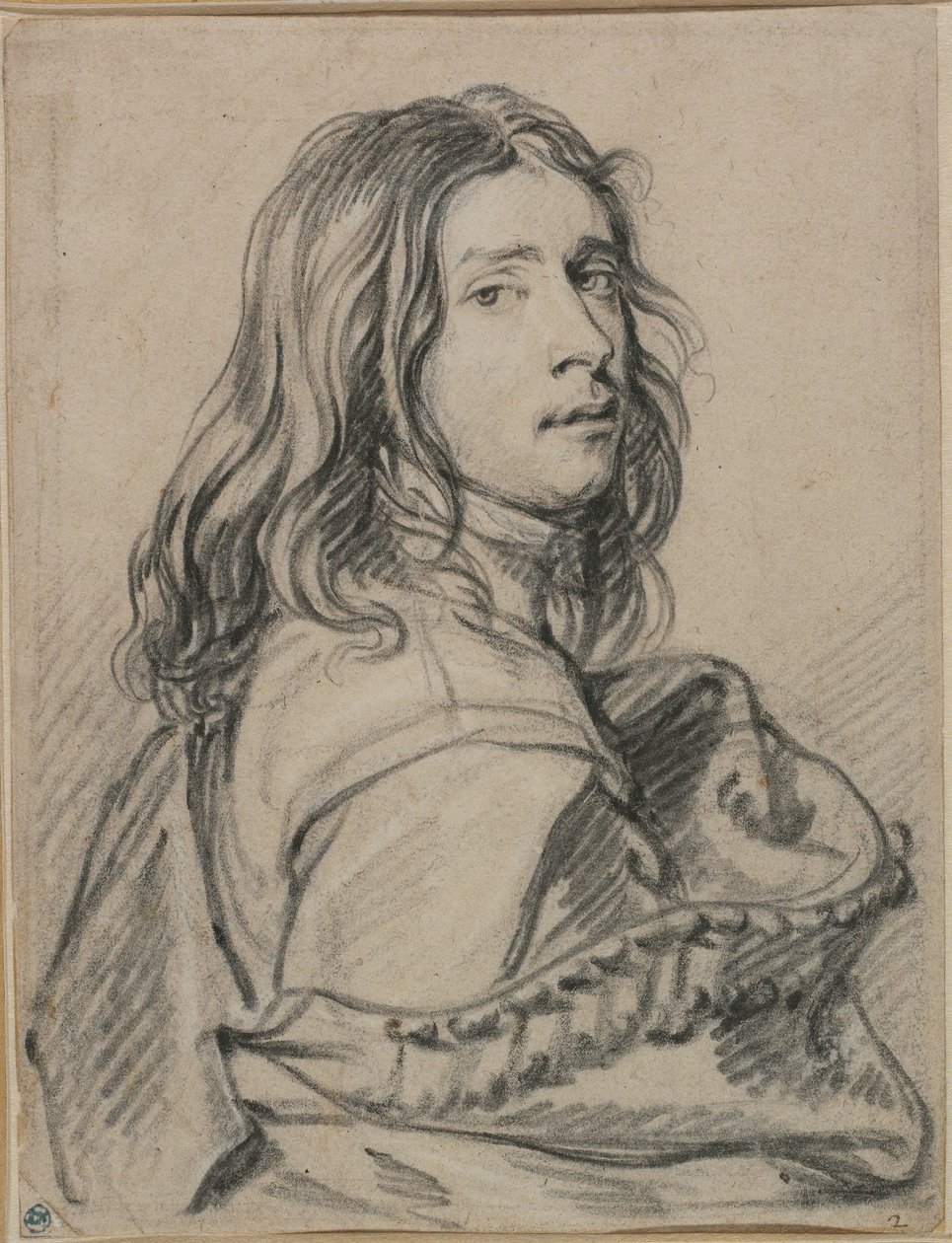 Portræt af kunstneren Paulus Potter af Bartholomeus van der Helst