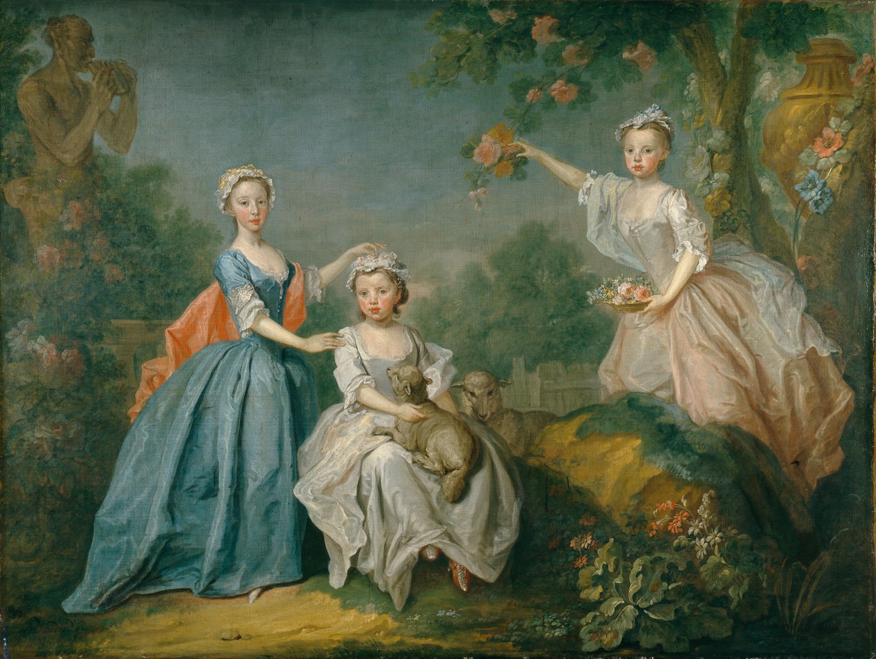 The Ladies Noel, n. 1740 (öljy kankaalle) af Bartholomew Dandridge