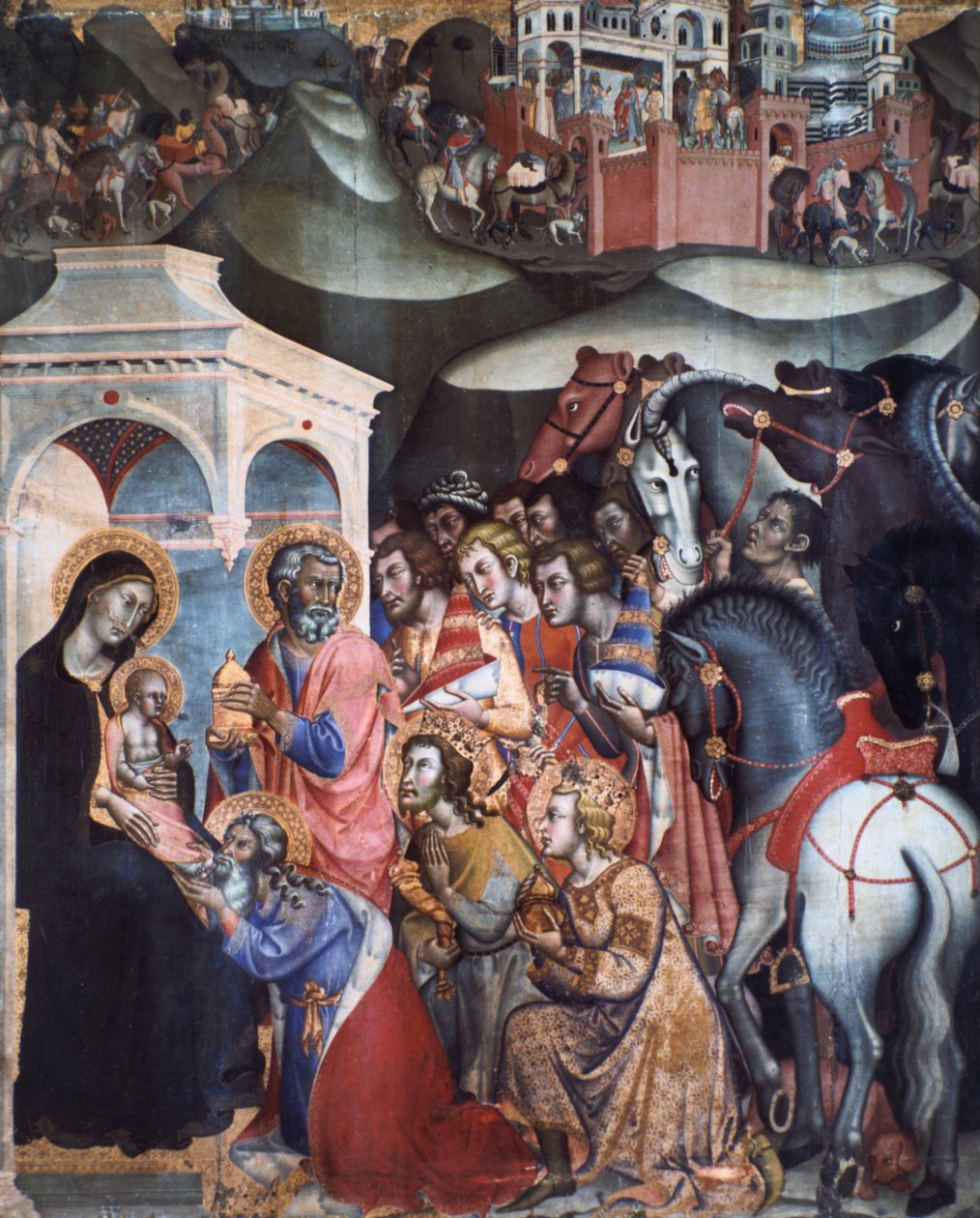 Tilbedelse af Magi, 1380