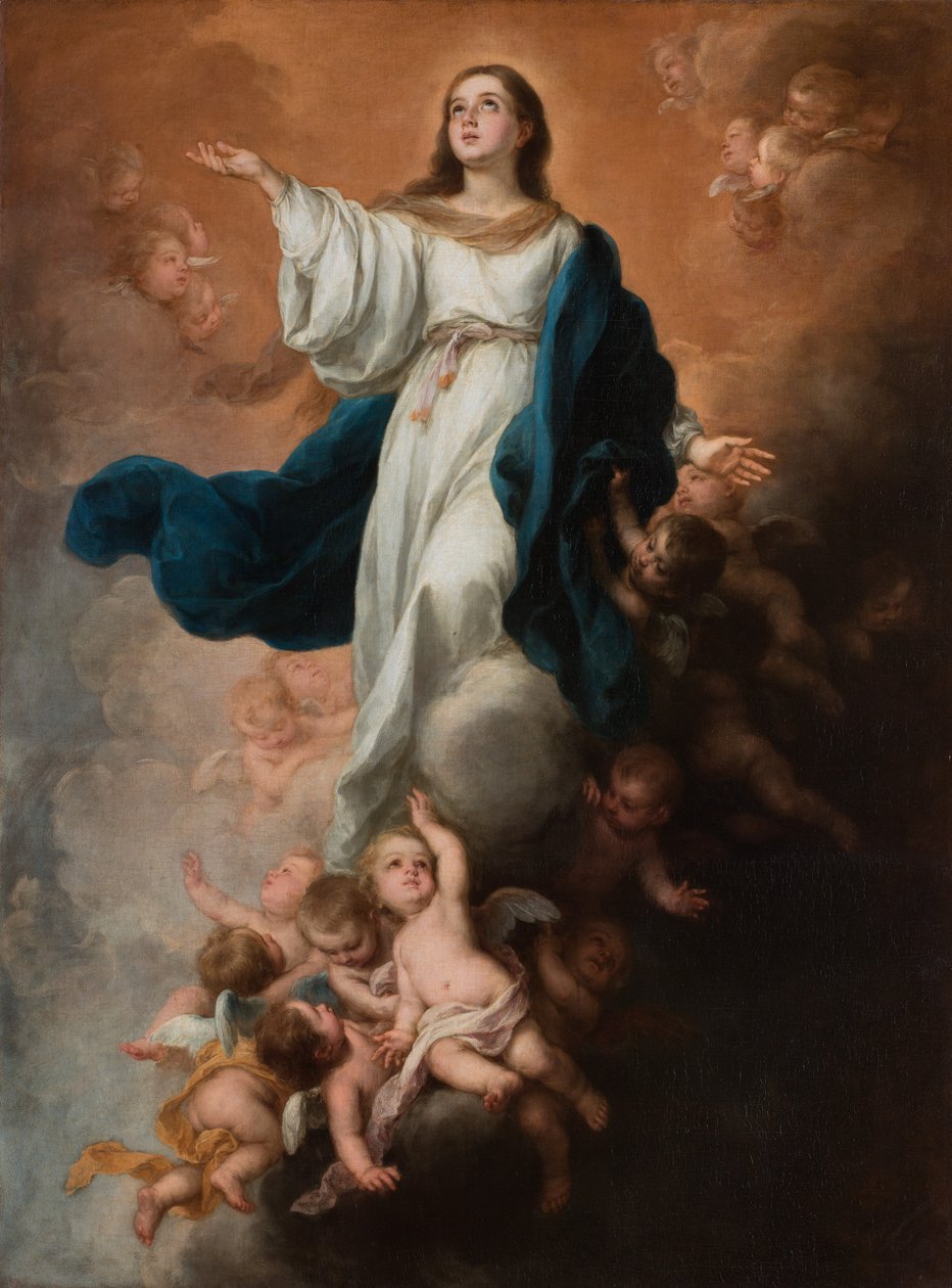 Antagelse af Jomfruen af Bartolomé Esteban Murillo