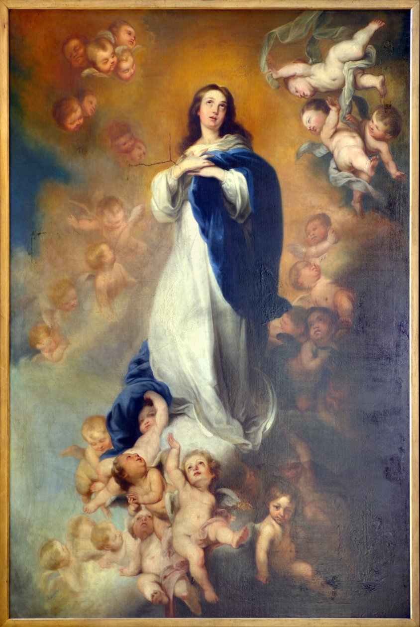 Ubesmittet opfattelse af de ærværdige af Bartolomé Esteban Murillo