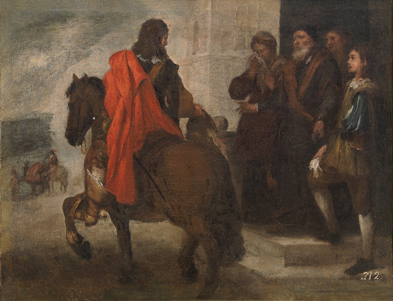Farvel til den fortabte søn af Bartolomé Esteban Murillo