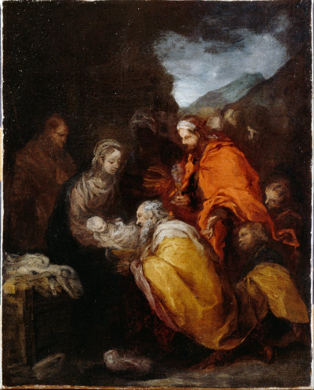 Tilbedelse af de tre konger af Bartolomé Esteban Murillo